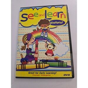 See and Learn Colors DVD Productions Preschool Kindergarten Homeschooling